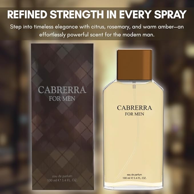 Perfume for Men – INSPIRED by A WORLD RENOWNED MEN’S PERFUME – Neroli, Lavender, Pepper, Tobacco – Fresh, Spicy, Masculine, Long-Lasting Eau De Parfum 100ml (3.4 fl oz)