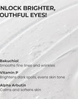 [SKIN&LAB] Bakuchiol Eye Serum with Caffeine, Roll-on Korean Under Eye Serum, Anti-Aging Wrinkle Care for Fine Lines, vegan, cruelty-free (0.5 Fl Oz)