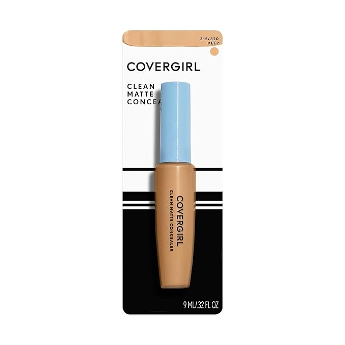 COVERGIRL - Clean Matte Concealer, Oil-Free, Lightweight Formula,