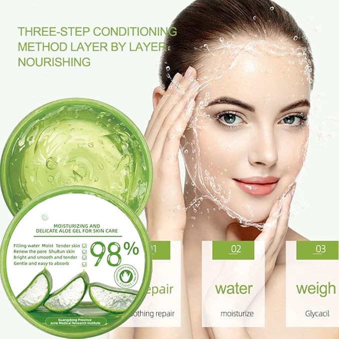Aloe Vera Gel,Soothing Moisture 98%