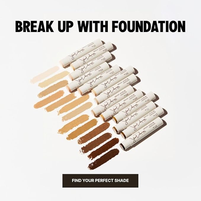 Jillian Dempsey Spot Stick Concealer | Easy Blending Matte Concealer for Blemishes & Uneven Skin Tones | Shade No. 08: Medium with Warm Undertones