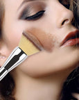 Flat Top Foundation Brush,Daubigny Large Powder Brush Premium Durable Kabuki Makeup Brush Perfect For Blending Liquid,Cream and Flawless Powder,Buffing, Blending,Concealer