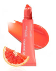 CNP Propolis Jelly Tinted Lipcerin™ - 05 Grapefruit Candy, Hydrating Lip Balm & Gloss with Manuka Honey + Hyaluronic Acid, Korean Skincare, 0.3 fl.oz.