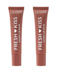 ColourPop Fresh Kiss Glossy Lip Balm - Hydrating Lip Care Enriched with Peptides, Hyaluronic Acid, Shea Butter & Vitamin E for an Ultra-Cushiony Formula - Chocolate Milkshake (2 Count)