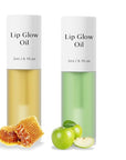 2 Pack Plumping Lip Oil,No-Sticky Lip