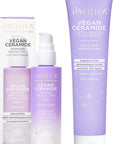 Pacifica Beauty, Vegan Ceramide Face Wash + Face Lotion Set, Cleanser, Moisturizer, Sensitive Skin, Dermatologist + Allergy Tested, Eczema Association Approved, Fragrance Free, Vegan