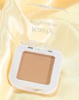 evpct Matte Light Nude Brown Single Eye Shadow Palette Makeup for Older Women, Burly Wood Cream Eye shadow Palette Single for Older Women Matte, High Pigment Monochrome Eyeshadow, sombra de ojos