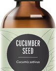 Edens Garden Cucumber Seed Carrier Oil- 100% Pure Premium Cold Pressed & Hexane Free, Natural Moisturizer for Face, Skin, Hair, Scalp & Nail Care, Diluting Essential Oils & Massage 118 ml (4 fl oz)