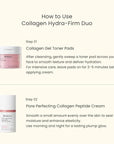 BIODANCE Collagen Hydra-Firm Routine Duo: Collagen Toner Pads & Facial Moisturizer, Hydrating, Firming, Korean Skincare Routine Set for Glass Skin, Korean Skin Care, Gifts for Women, Skin Care Set