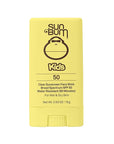 Sun Bum Kids SPF 50 Clear Face Stick Sunscreen - Wet or Dry Skin Application Broad Spectrum Sunscreen with Vitamin E - Hawaii 104 Act Compliant (Without Octinoxate & Oxybenzone) - Travel Size 0.53 oz