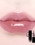 DINTO Blur-Glowy Lip Tint - Glossy Finish, Hydrating, Long Lasting, Lightweight Texture, Non-Sticky, Vegan & Cruelty-Free, K beauty (219 Ave Maria, 0.11 fl.oz)