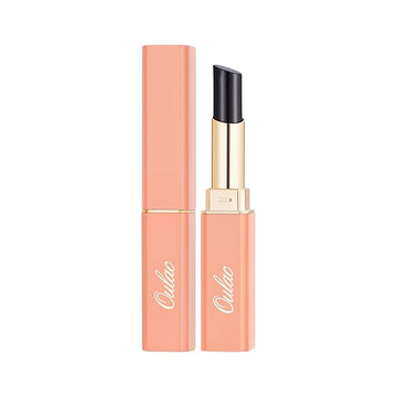 Oulac Light Black Lipstick for Women - 2 in 1 Glossy Ink Black Tinted Lip Balm,Semi-Transparent Hydrating Lip Gloss, Shine Juicy Finish Vegan 2.2g/0.07oz (27)