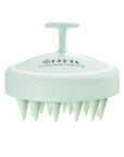 HEETA Scalp Massager Hair Growth, Soft Silicone Scalp Scrubber Shampoo Brush for Exfoliation, Dandruff Removal & Head Massage Stress Relax, Wet & Dry Use for Thick, Thin Hair Care, Wheat Straw Green