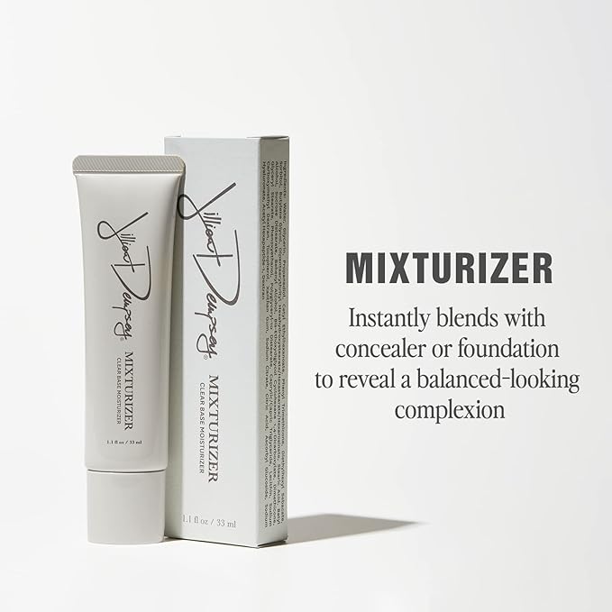 Jillian Dempsey Mixturizer - Clear Base Face Moisturizer to Hydrate & Nourish Skin, Mix with Concealer to Create a Tinted Moisturizer, 1.1 oz