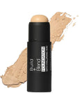 Palladio BUILD & BLEND Foundation Stick, Medium Coverage Buildable Contour Stick for Face, Ultra Blendable Creamy Formula for a Natural Shine Free Finish, Natural Beige