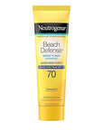 Neutrogena Beach Defense Water Resistant Sunscreen Body Lotion with Broad Spectrum SPF 70, Oil-Free and Fast-Absorbing, 1 Fl Oz (Pack of 48)