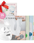 SUNGBOON EDITOR Deep Collagen STARTER KIT, Real Collagen 2,160,000ppb | Glass Skin, Elasticity, Moisturizing, Calming, Uneven Skin, Overnight Face Mask,TikTok trend items, Korean Skin Care, 37gx16ea