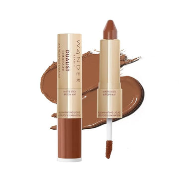 Wander Beauty Dualist Matte and Illuminating Concealer Makeup 0.28 fl oz