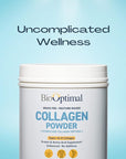 BioOptimal Collagen Peptides Powder - Grass-Fed, Pasture-Raised Hydrolyzed Protein Supplement for Skin, Hair, & Nails - Non-GMO, Zero Sugar Daily Supplement for Men & Women (45 Servings)