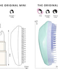 Tangle Teezer Original Detangler Brush, Dry & Wet Hair Brush for Color-Treated, Fine & Fragile Hair Types, Mint Violet