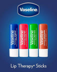 Vaseline Lip Therapy Original 8-Pack – Moisturizing Lip Balm for Very Dry Lips, 0.16 Oz Ea