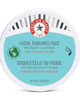 First Aid Beauty - Facial Radiance Pads with Glycolic & Lactic Acids – Daily Exfoliating Pads with AHA that Help Tone & Brighten Skin – Makeup Prep Pads - Compostable for Daily Use – 28 Pads