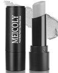MEICOLY Silver Face Body Paint Stick for Halloween SFX Cosplay Tin Man Makeup,Silver Face Paint for Adults and Kids,Waterproof Eye Black Stick for Baseball Softball Football Lacrosse
