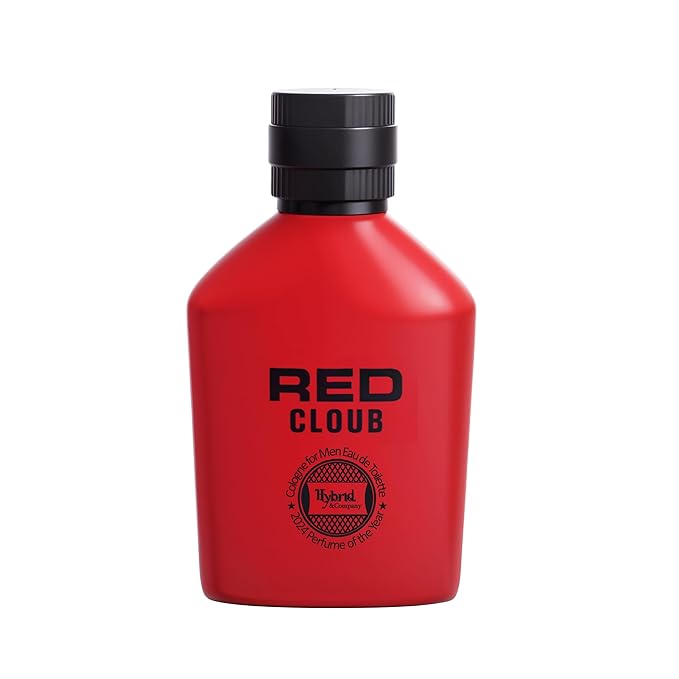 Hybrid & Company Red Cloub Pour Homme For Men Eau De Parfum Vaporisateur Natural Spray 3.4 Fl Oz