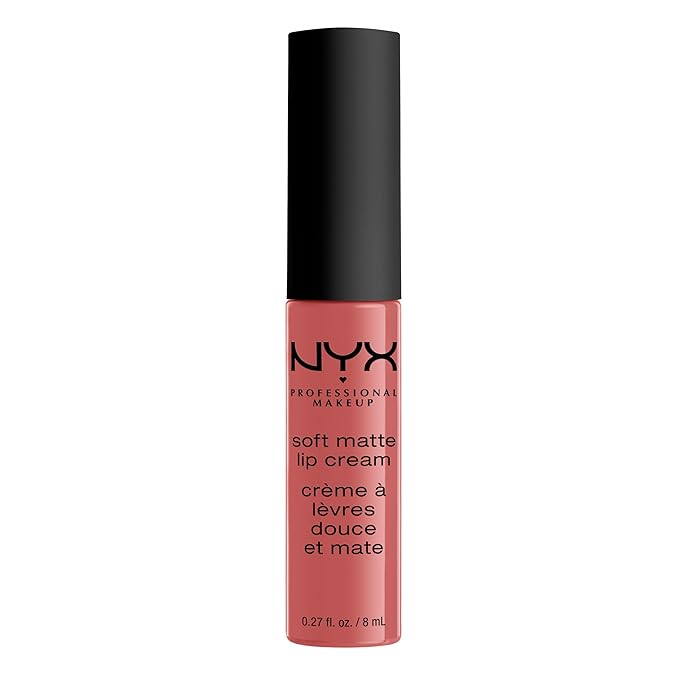 NYX PROFESSIONAL MAKEUP Soft Matte Lip Cream, Lightweight Liquid Lipstick - Zurich (Matte Muted Rose)