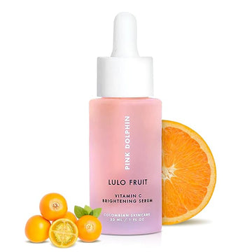 Pink Dolphin Vitamin C Face Serum | Skin Brightening Serum with Hyaluronic Acid | 10% Pure Vitamin C For Face | Dark Spot Remover