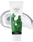 YADAH Cactus Soothing Gel (8.45fl oz) - Sunburn Relief, Calm, Cool & Soothe Irritated Skin, Face Redness. Korean Skin Care. 95% Cactus Extract, Vegan.
