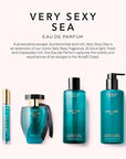 Victoria's Secret Very Sexy Sea Fragrance Mist, Notes of Italian Bergamot, Neroli Blossom & Sundrenched Cedar, Body Spray for Women (8.4 oz)