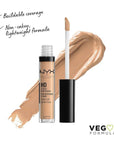 NYX PROFESSIONAL MAKEUP HD Studio Photogenic Concealer Wand, - Glow