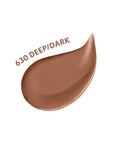 COVERGIRL Clean Fresh Nourishing Skin Tint, 630 Deep/Dark, Liquid Foundation, Dewy Finish, Infused with Coconut & Aloe, Vegan Formula