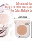 Pressed Single Matte BrownEyeshadow Palette, Matte Burly Wood eyeshadow For Old Women, Pigmented Waterproof Sombras Para Ojos, Single Pressed Powder Vegan, Talc, Paraben & Cruelty Free(04)