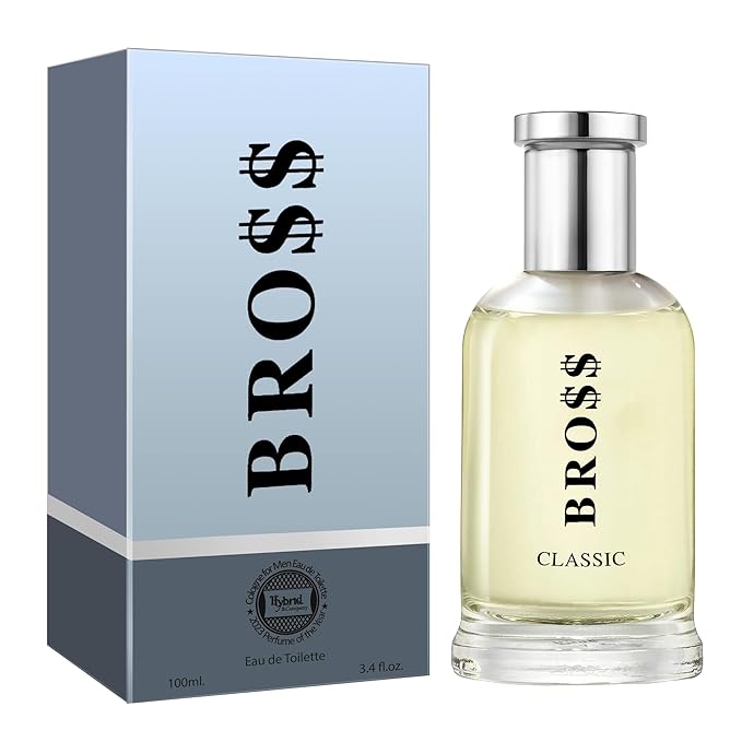 Hybrid & Company Bro$$ Classic Foe Men Pour Homme Eau De Toilette Natural Spray 3.4FL.OZ