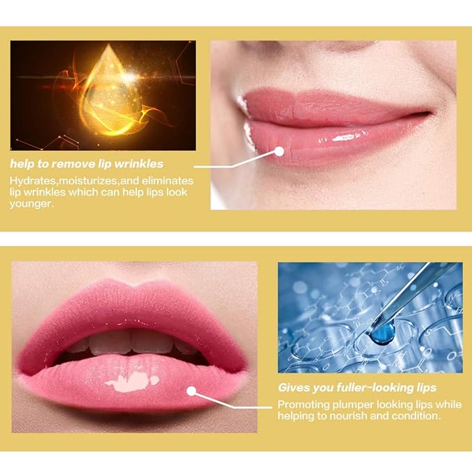 KISSIO Natural Lip Plumper,Lip Plumping Lip 5.5ml
