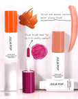 AKARY Velvet Mousse Liquid Blush Makeup for Cheeks, (Fine Flash))