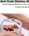 FeelFree Sport Stainless Steel Gua Sha Scraping Massage Tool-Muscle Scraper - Soft Tissue Mobilization,Physical Therapy for Back, Legs, Arms…
