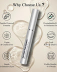 NP NATURES PHILOSOPHY Lash Brow Growth Serum, Prostaglandin-Free Eyelash Liquid for Thicker Longer Fuller Natural Lashes, Peptide Eyelash Eyebrow Enhancing Serum - Sérum De Pestañas Crecimiento 3ml