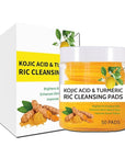 Turmeric kojic acid cleansing pads,