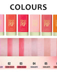 Soft Creamy Highlighter Blush Stick, Silky Smooth Shimmer