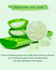 by.H Organic Aloe Vera Soothing Gel-Natural Moisturizer for Skin and Hair, Effective for Sunburns, Razor Burns, Non-Greasy Formula, Skincare [Made in Korea] (Jar Type-3 Pack)