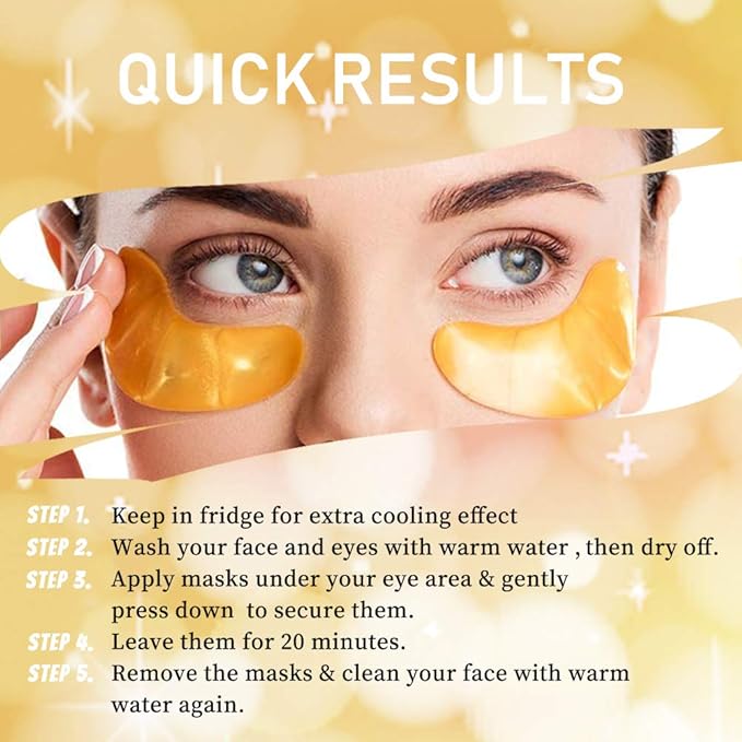 24k gold powder gel collagen