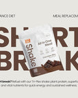 310 Nutrition All-In-One Meal Replacement Shake Powder - Plant-Based Protein Smoothie Blend w/High Fiber, Probiotics & Adaptogens - Low Carb, Vegan, Keto & Paleo Friendly - Chocolate Bliss - 14 Srv