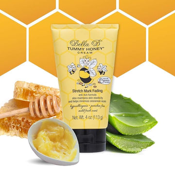 BELLA B NATURALS Tummy Honey Cream 4oz