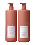 Kristin Ess Hair Curl Shampoo and Conditioner Set for Curly Hair - Moisturizing, Anti Frizz, Silicone Free Shampoo and Conditioner - 1 Liter - 2A-4C Hair