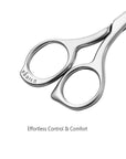 LIVINGO Nose Hair Scissors – Precision Stainless Steel Trimming Scissors with Rounded Tips, Safe and Easy Grooming for Nose, Ear, and Facial Hair