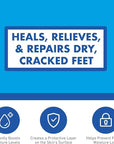 O'Keeffe's K0320001-4 Healthy Feet Foot Cream in Jar (4 Pack), 3.2 oz