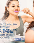 Crest Tartar Protection Whitening Cool Mint Flavor Toothpaste 8.2 Oz (Pack of 4)